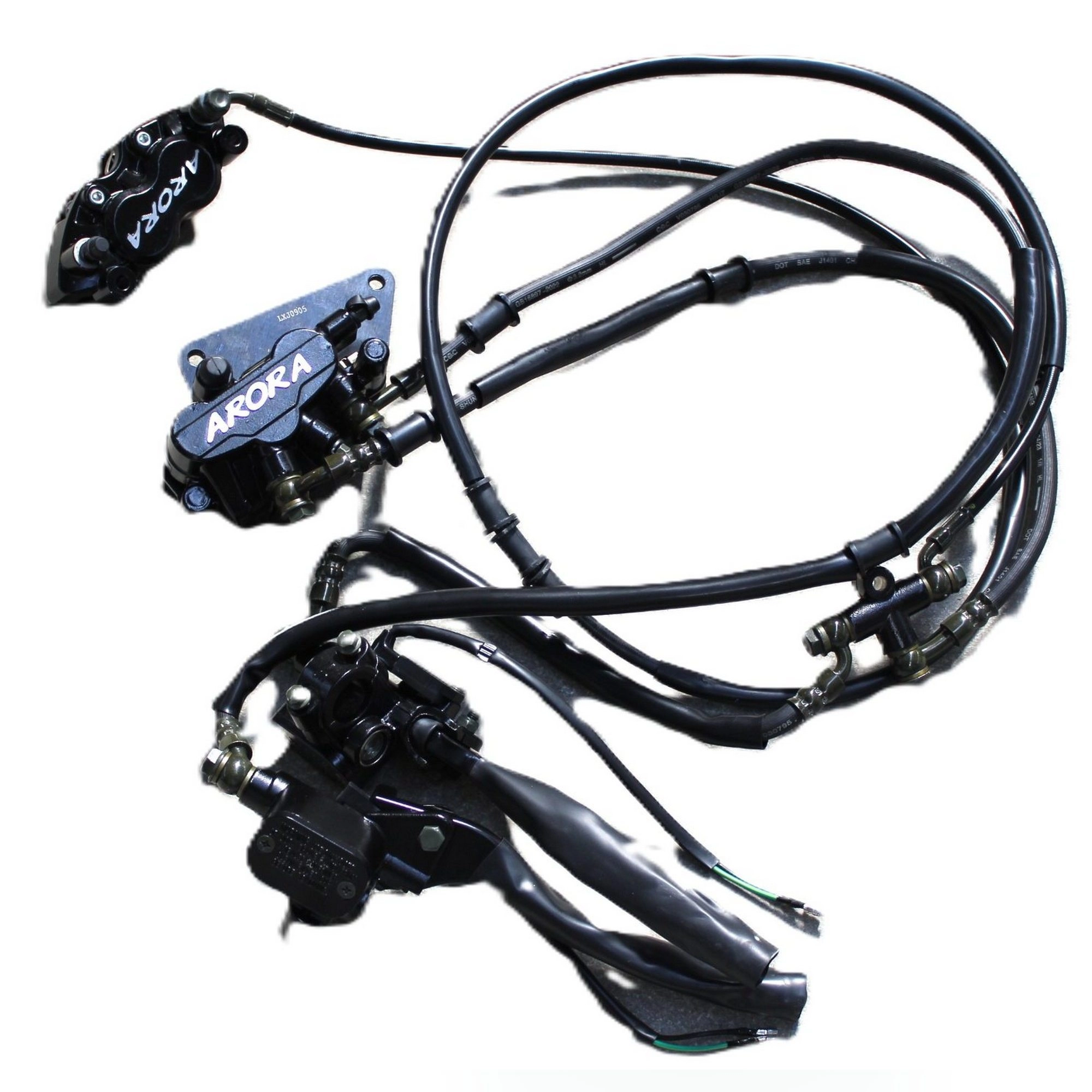 ARORA LEADER ARKA FREN SİSTEMİ KOMPLE #LEADER 125 - 026